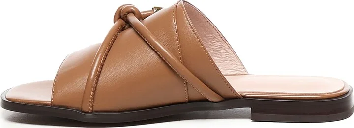 Carmy Smooth Flat Sandals - Image 4