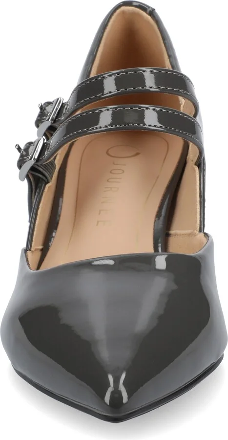 Carnation Kitten Heel Mary Jane Pump - Wide Width Available - Image 10
