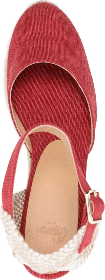 Carol 70mm wedge espadrilles - Image 4