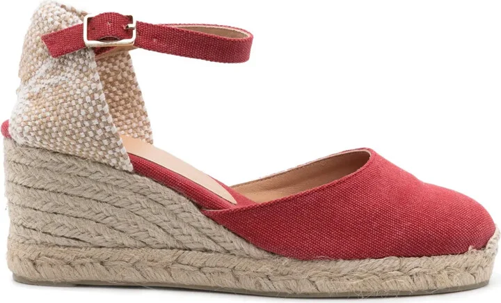Carol 70mm wedge espadrilles