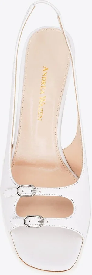 Carol 85 Leather Slingback Sandals - Image 2