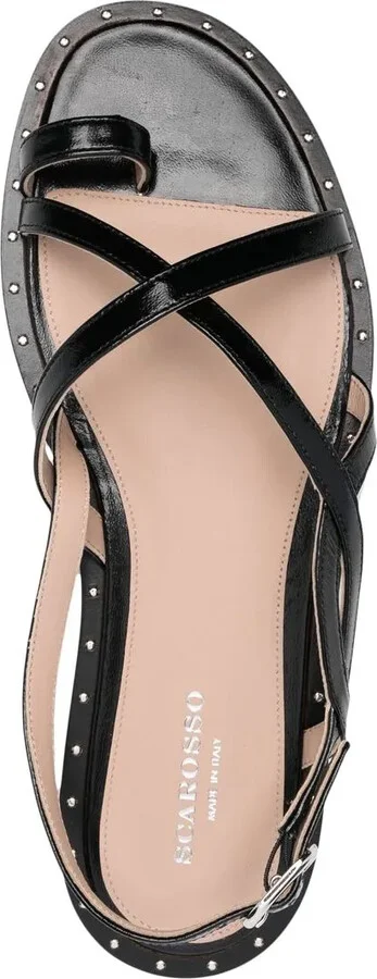 Carol patent-leather sandals - Image 4