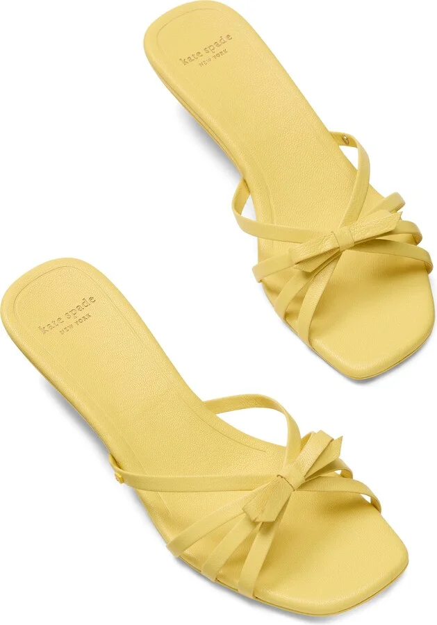 Carolina Kitten Heel Slide Sandal - Image 5