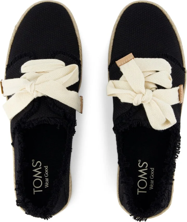 Carolina Lace-Up Espadrille Beachside Woven - Image 5