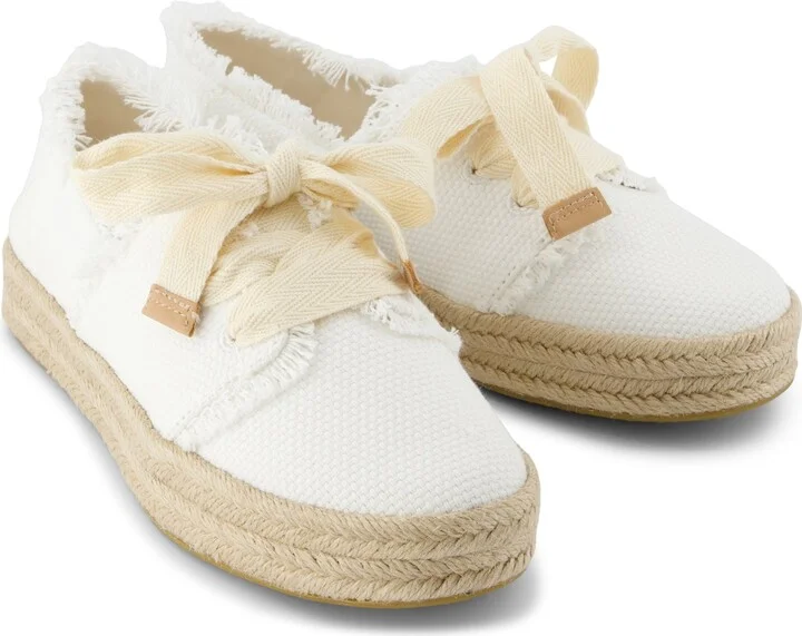 Carolina Lace-Up Espadrille Beachside Woven - Image 4