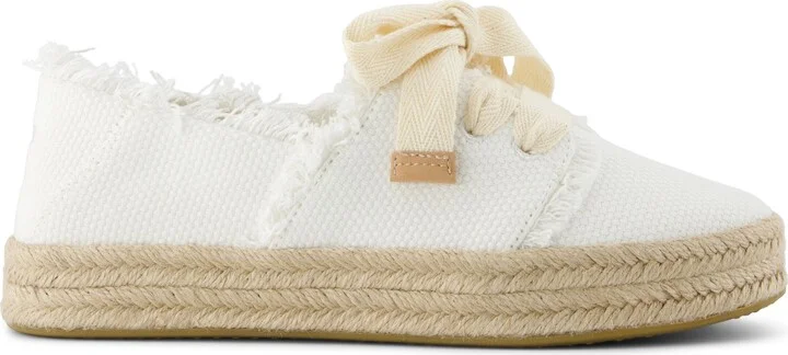 Carolina Lace-Up Espadrille Beachside Woven
