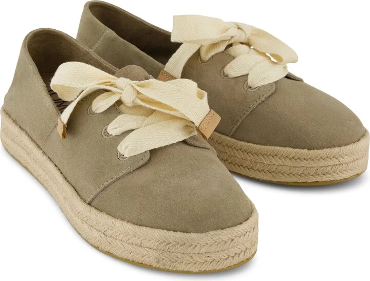 Carolina Lace-Up Platform Espadrille Sneaker - Image 6