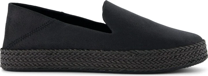 Carolina Metallic Suede Espadrille Slip On
