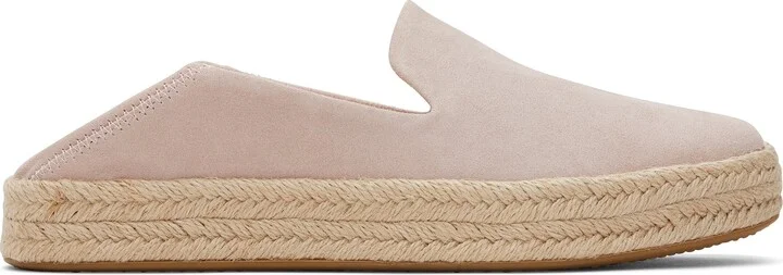 Carolina Pink Suede Espadrille