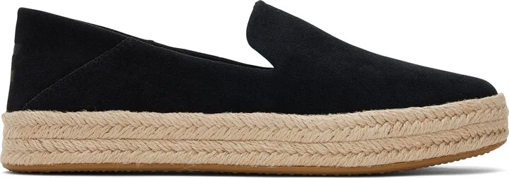 Carolina Suede Espadrille Slip On