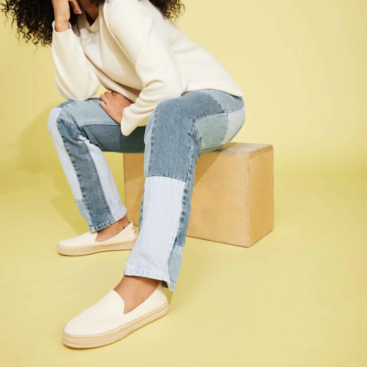 Carolina Twill Espadrille Slip On - Image 2
