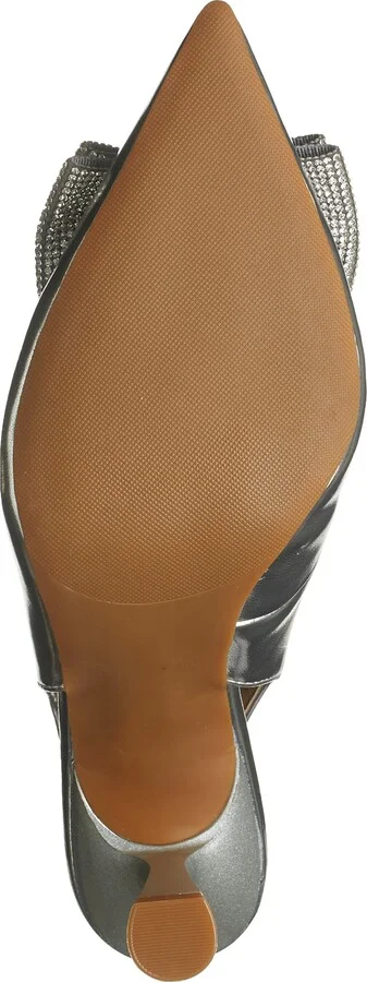 Caroline Crystal Bow Slingback Pump - Image 5