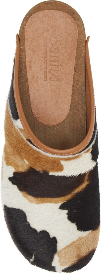 Caroline Genuine Calf Hair Clog - Image 5