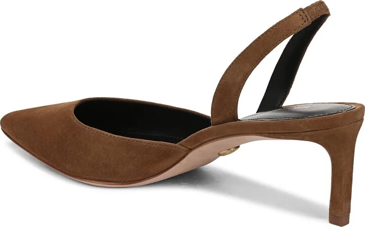 Caroline Slingback Pointed Toe Kitten Heel Pump - Image 11