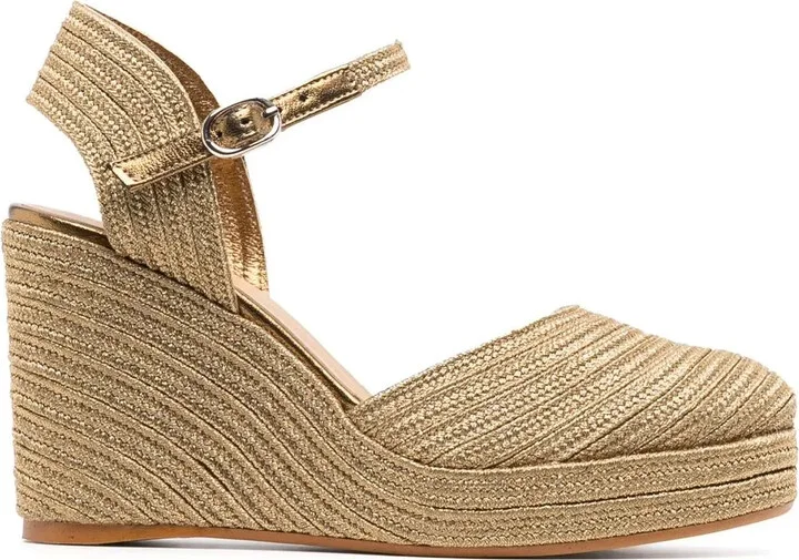 Carolyn 95mm wedge espadrilles