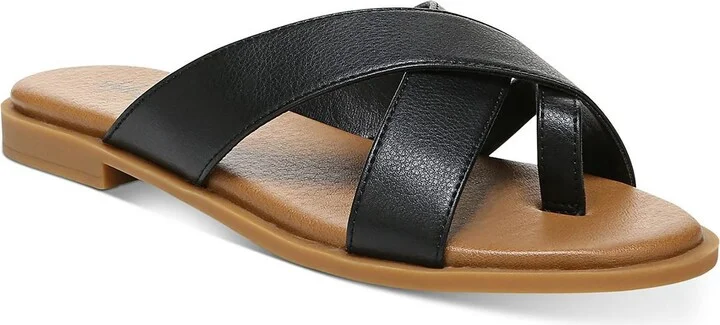 Carolyn Womens Dressy Slip On Slide Sandals