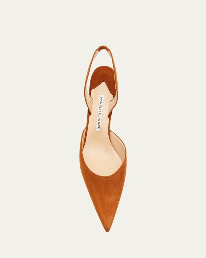 Carolyne Kitten-Heel Halter Pumps - Image 3