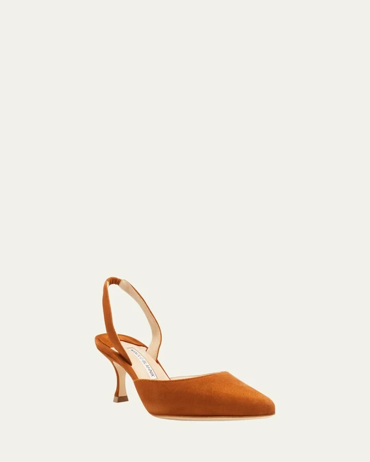 Carolyne Kitten-Heel Halter Pumps - Image 10