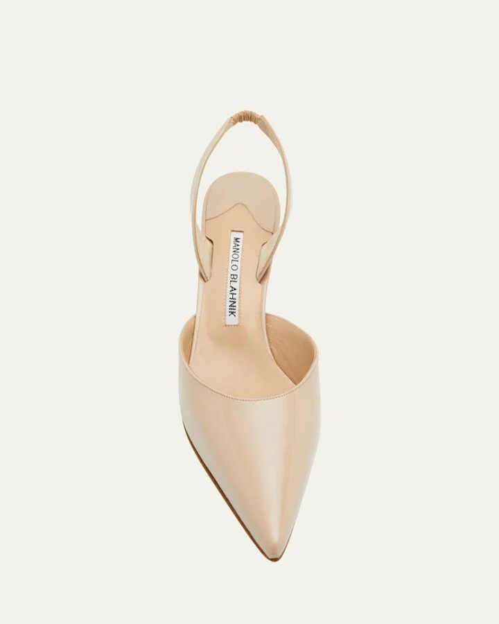 Carolyne Kitten-Heel Halter Pumps - Image 7