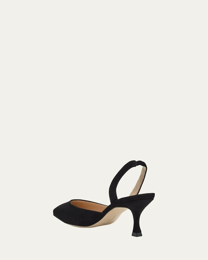 Carolyne Kitten-Heel Halter Pumps - Image 2