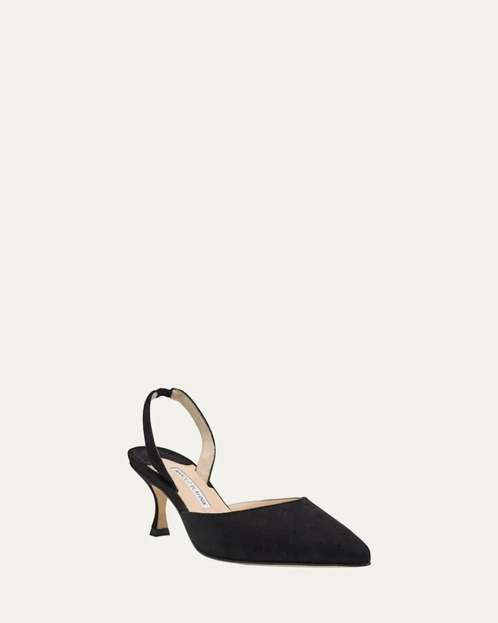 Carolyne Kitten-Heel Halter Pumps - Image 7