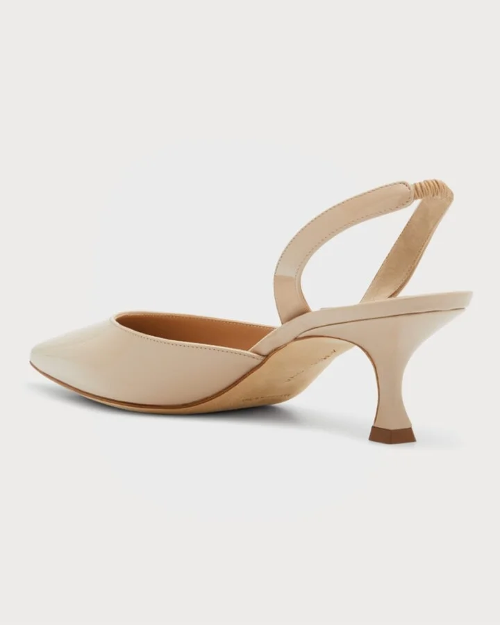 Carolyne Kitten-Heel Halter Pumps - Image 4