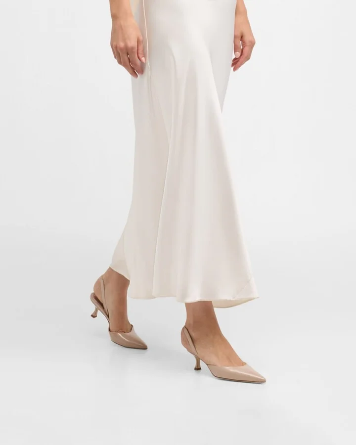 Carolyne Kitten-Heel Halter Pumps - Image 5