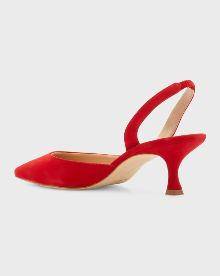 Carolyne Kitten-Heel Halter Pumps - Image 8
