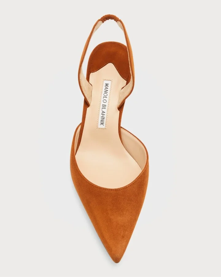 Carolyne Kitten-Heel Halter Pumps - Image 5