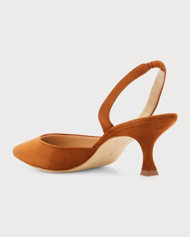 Carolyne Kitten-Heel Halter Pumps - Image 10