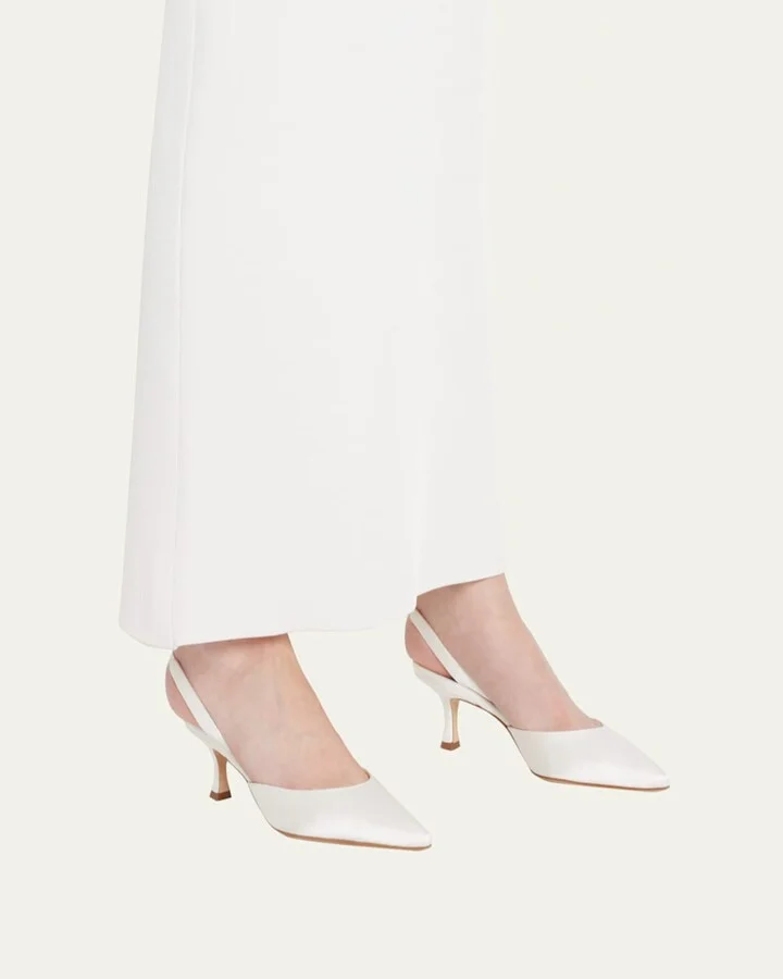 Carolyne Kitten-Heel Halter Pumps - Image 8