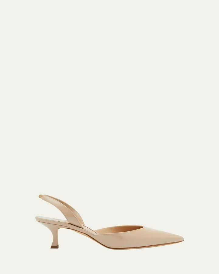 Carolyne Kitten-Heel Halter Pumps