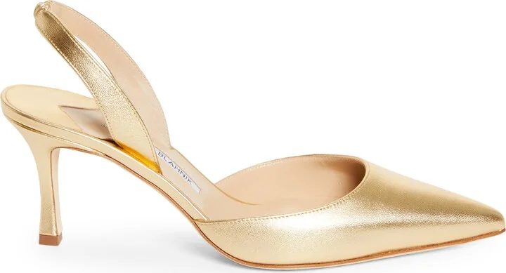 Carolyne Pointed Toe Slingback Pump - Image 3