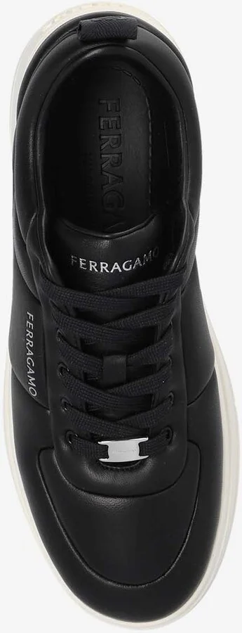 Caroman Leather Low-Top Sneakers - Image 3