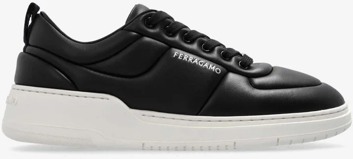 Caroman Leather Low-Top Sneakers