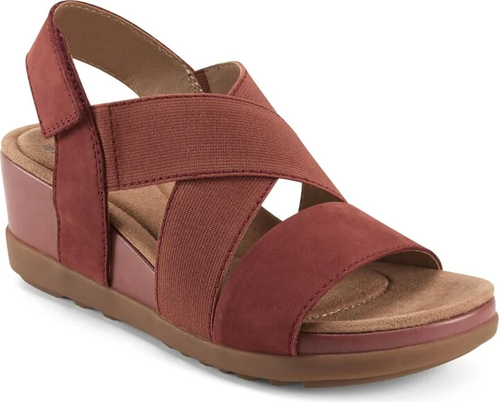 Carren Sandal In Brick Red