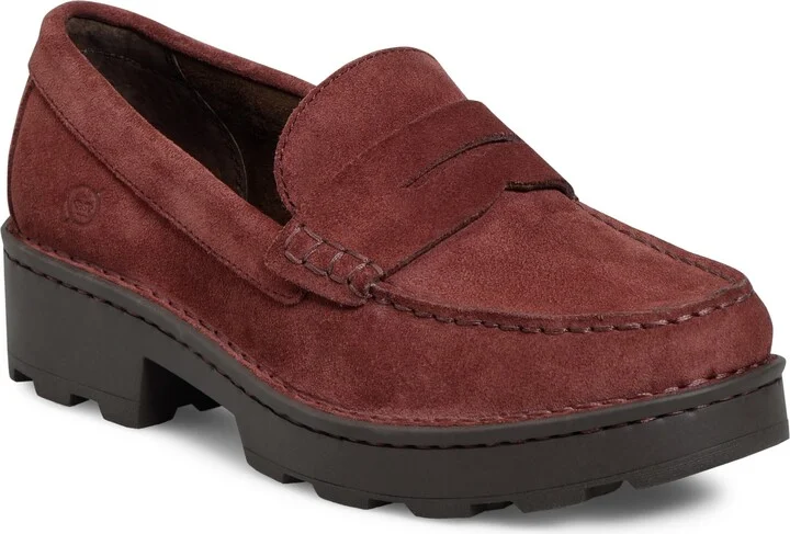 Burgundy Suede