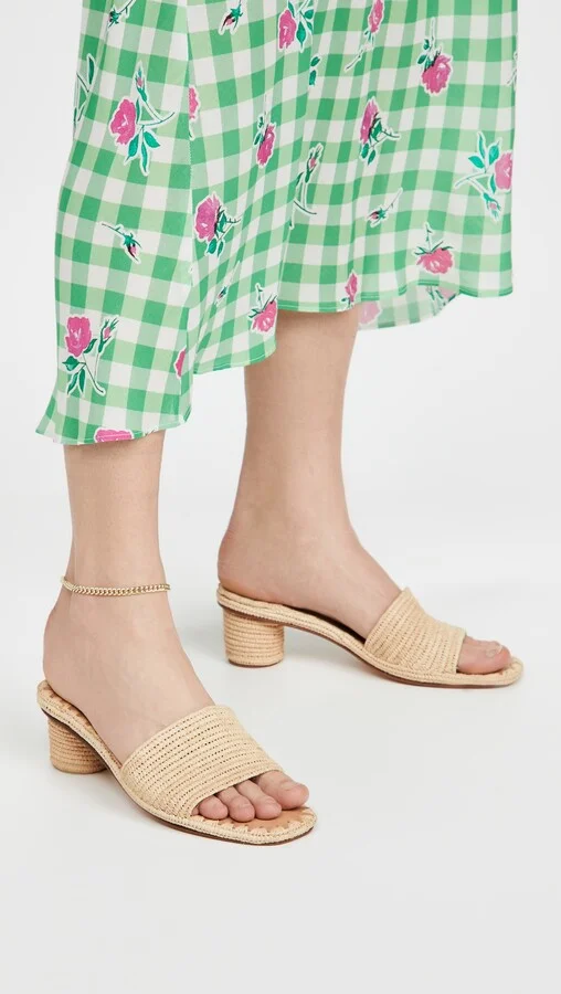 Carrie Forbes Bou Heeled Mules - Image 3