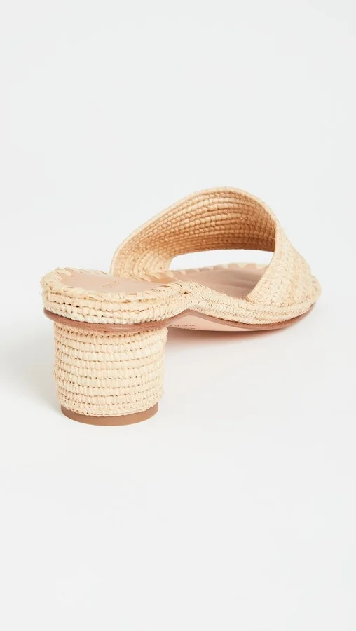 Carrie Forbes Bou Heeled Mules - Image 4