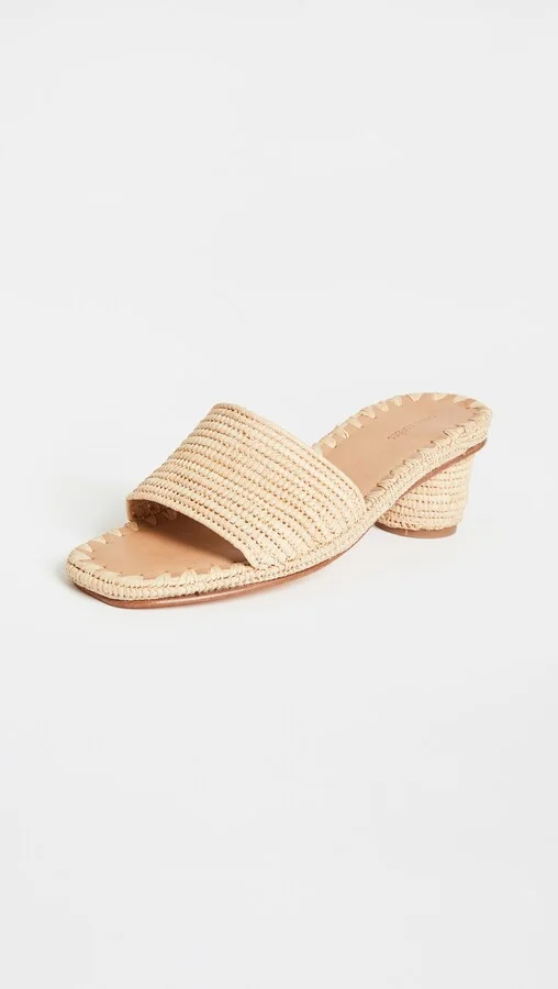 Carrie Forbes Bou Heeled Mules - Image 5
