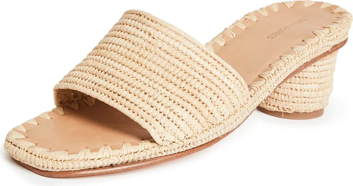 Carrie Forbes Bou Heeled Mules