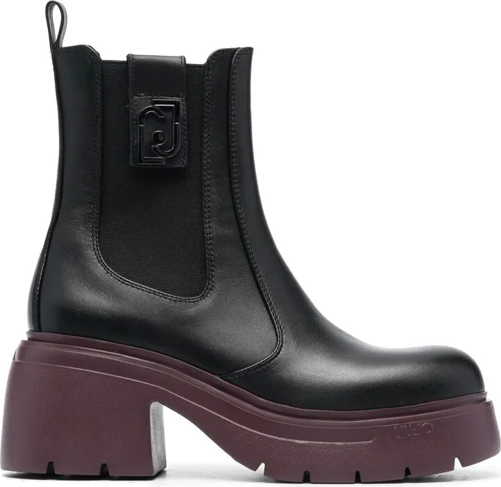 Carrie leather ankle boots