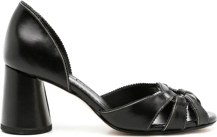 Carrie peep-toe shoes