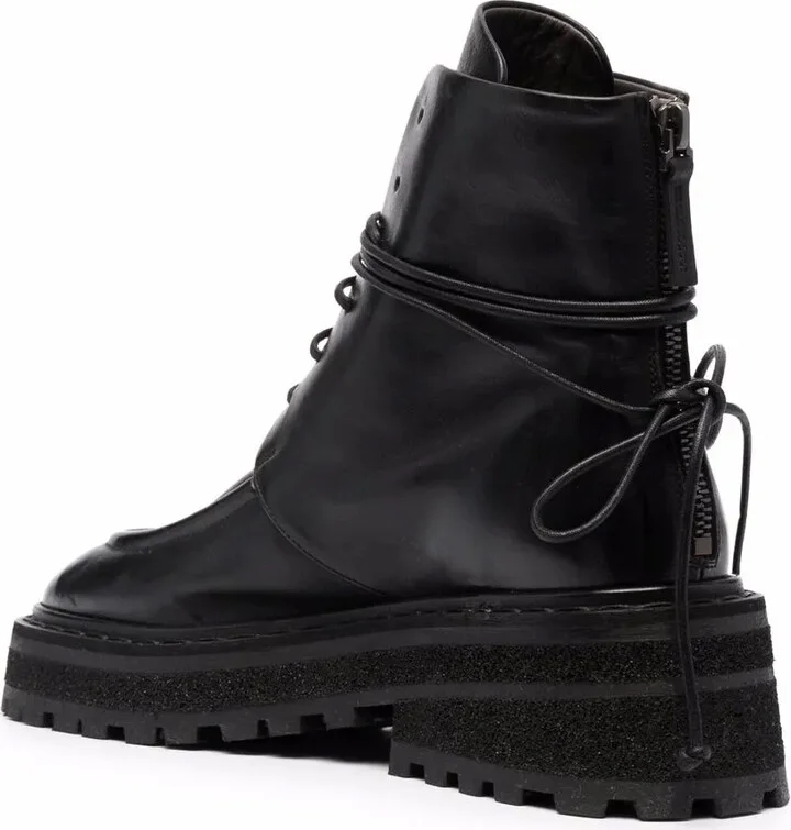 Carro ridged-sole leather boots - Image 3