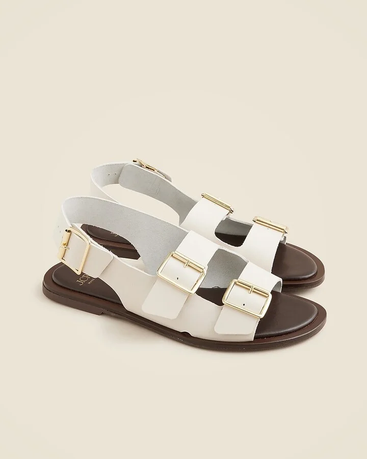Carsen made-in-Italy slingback sandals in leather - Image 4