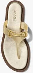 Carson Crackled Metallic Leather Sandal - Image 4