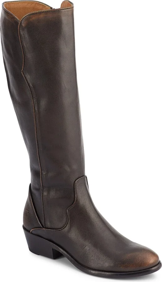 Carson Piping Knee High Boot