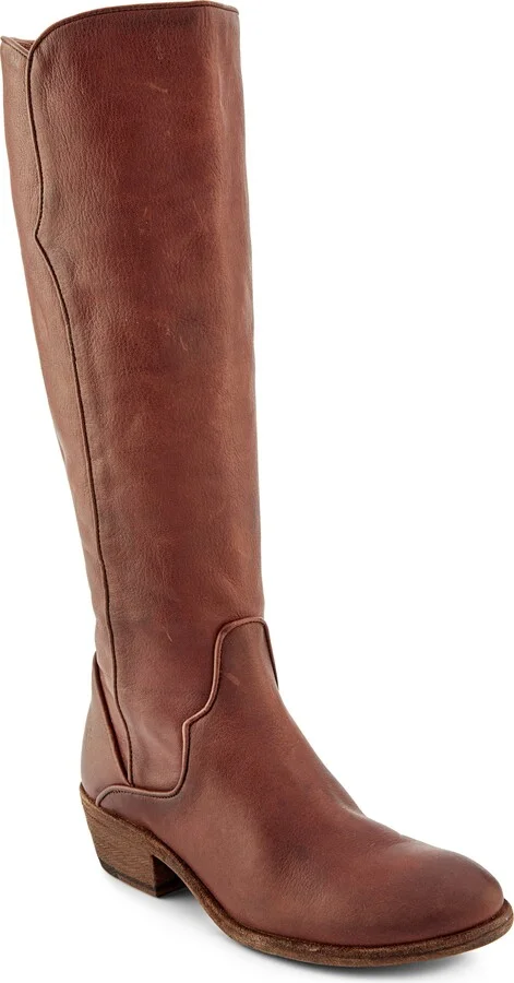 Carson Piping Knee High Boot