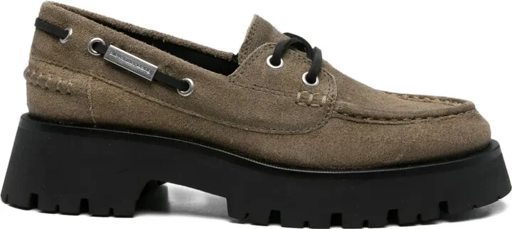 Carson platform boat shoes