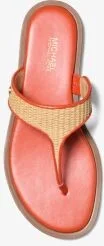 Carson Straw T-Strap Sandal - Image 4